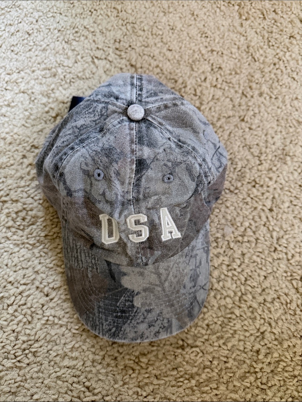 Brandy melville realtree leaves USA Embroidered Camo hat
